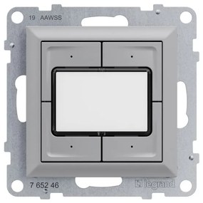 SCS Διακόπτη Σεναρίων Aluminium  SEANO 765712 Legrand 765712