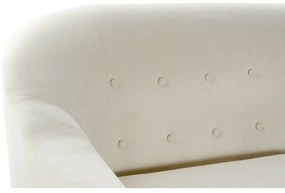Γωνιακός Καναπές DKD Home Decor Κρεμ ξύλο καουτσούκ 226 x 144 x 84 cm