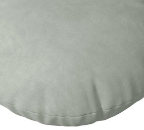 vidaXL Μαξιλάρια καθισμάτων 2 pcs Ανοιχτό γκρι Ø 40 x 13 εκ. Βελούδο