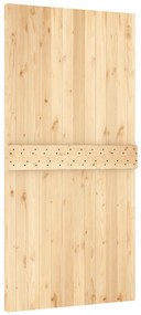 vidaXL Πόρτα NARVIK 100 x 210 εκ. από Μασίφ Ξύλο Πεύκου