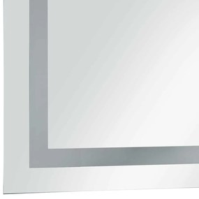 vidaXL Καθρέφτης Μπάνιου LED με Αισθητήρα Αφής 60 x 80 εκ.