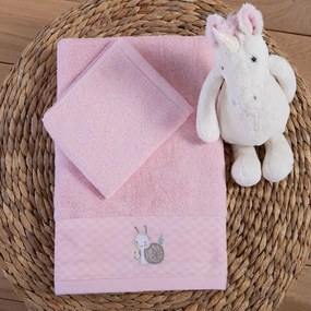 Πετσέτες Βρεφικές Cute Snail (Σετ 2τμχ) Light Lilac Nef-Nef Homeware Σετ Πετσέτες 70x140cm 100% Βαμβάκι