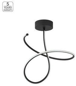 Κρεμαστό Φωτιστικό Οροφής LED 39W Μαύρο Krishna 77-8167 Homelighting-77-8167-Μαύρο 77-8167