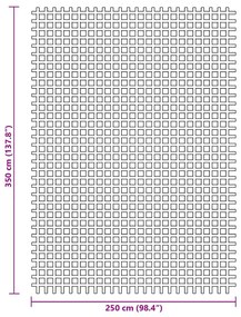 Χαλί Σκηνής Μπλε 3,5x2,5 μ.