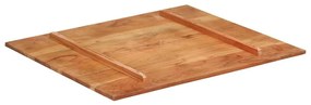 vidaXL Επιφάνεια Τραπεζιού Στρογγυλή 15-16 χιλ. 70x80 εκ. Ξύλο Ακακίας