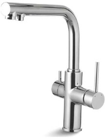 Μπαταρία Κουζίνας A-86C Chrome Praxis Metal, Ceramic