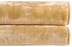 Κουβέρτα Notte 11 Camel Kentia Μονό 160x240cm Πολυέστερ