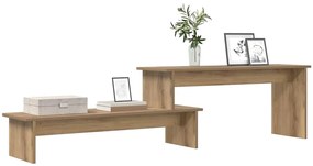 vidaXL Ντουλάπι TV artisan δρυς 180 x 30 x 43 εκ. Επεξεργασμένο ξύλο