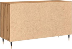 vidaXL Σκευοθήκη Δρυς τεχνίτης 100x36x60 cm Κατασκευασμένο ξύλο