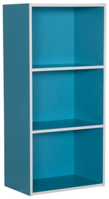 ΡΑΦΙΕΡΑ ΤΟΙΧΟΥ CUBICON HM9941.05 ΜΠΛΕ-ΛΕΥΚΗ ΜΕΛΑΜΙΝΗ 38,5x23,5x80Υεκ.