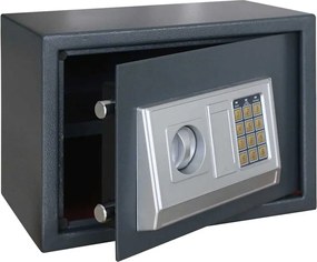 vidaXL Ψηφιακό Ασφαλές Σκούρο γκρι 35 x 25 x 25 εκ. Ατσάλι