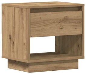 vidaXL Κομοδίνο 2 pcs artisan δρυς 45 x 34 x 44 εκ Επεξεργασμένο ξύλο