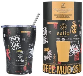 ESTIA ΘΕΡΜΟΣ COFFEE MUG SAVE THE AEGEAN 350ml TOKYO UNDERGROUND