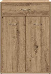 VidaXL Παπουτσοθήκη Αρτισιανή Δρυς 60x35x84 εκ. Επεξεργασμένο Ξύλο