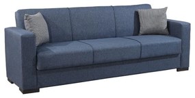 Καναπές - Κρεβάτι New Gracia 3θέσιος Μπλέ 222x84x74 εκ. 222x84x74 εκ.
