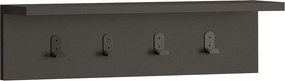 Ράφι Τοίχου Ανθρακί BRAGRON 60x16.3x14.5