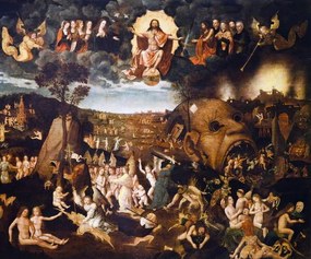 Αναπαραγωγή The Last Judgment, 1506-1508, Bosch, Hieronymus