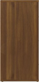 vidaXL Ντουλάπι Καφέ Δρυς 40 x 33 x 70 εκ. από Επεξεργασμένο Ξύλο