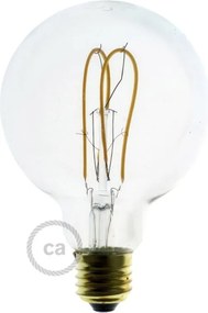 Φωτιστικό Τοίχου ή Οροφής Creative Flex 30 cm με λάμπα Γλόμπο Λευκό ΜΑΤ