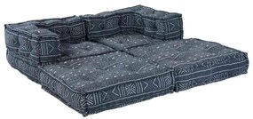 vidaXL Μαξιλάρι 2 pcs Μπλε 70 x 70 x 54 εκ Πολυεστέρας