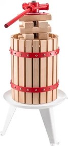 VEVOR Fruit Wine Press Manual Press for Wine Making 1.6 Gal/6L Wood Basket