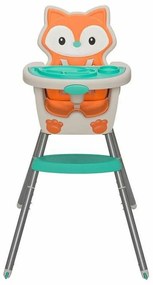 Καρεκλακι φαγητου μωρου Infantino Πορτοκαλί Αφρός