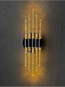 Stewehome Μοντέρνος σχεδιασμός LED απλίκα τοίχου με μεταλλικό σώμα
