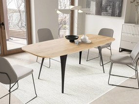 Επεκτεινόμενο τραπέζι Aura-Fusiko-Mavro