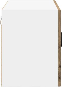 vidaXL Ραφιέρα τοίχου LUCCA Artisan Δρυς 60 x 31 x 40 εκ
