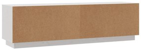 vidaXL Έπιπλο Τηλεόρασης Λευκό 140 x 35 x 40 εκ. από Μασίφ Ξύλο Πεύκου