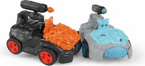 Playset Schleich Lava Crashmobile 17 Τεμάχια