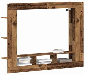 vidaXL Ντουλάπι TV Παλαιό ξύλο 152 x 22 x 113 εκ. Επεξεργασμένο ξύλο