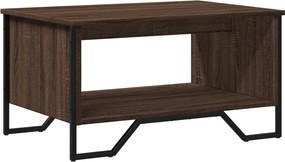 vidaXL Τραπεζάκι Σαλονιού Καφέ Δρυς 75x51x40 εκ. Επεξεργασμ. Ξύλο