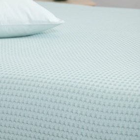 Κουβέρτα Πικέ Υπέρδιπλη (230x240) Naf-Naf Waffle Mint