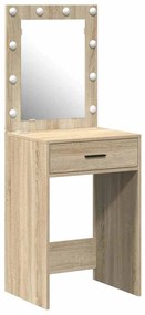 vidaXL Κομοδίνο Sonoma Δρυς 50 x 41 x 135 εκ Επεξεργασμένο ξύλο