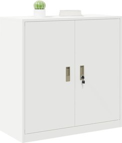 vidaXL Ντουλάπι αποθήκευσης Λευκός 90 x 40 x 90 cm Ατσάλι