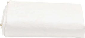 vidaXL Μουσαμάς Λευκός 2,5x4,5 μ. 650 γρ./μ²