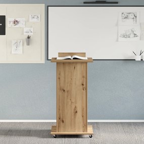 vidaXL Λεκάνη Ποντίκι με Ρόδες Κατασκευασμένου Ξύλου