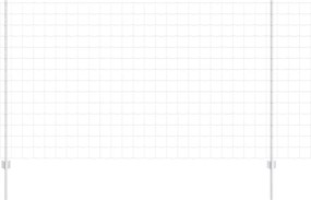 vidaXL Τεντώτο με στήριγμα Ασημί 1,4 x 10 m Ατσάλι