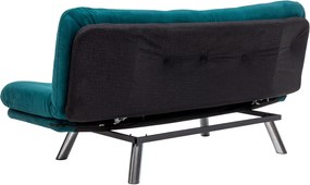 3-Seat Sofa-Bed Misa Small Sofabed - Petrol Green Petrol Green