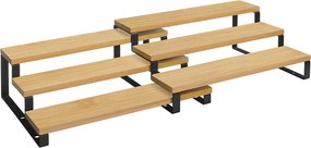 Ραφιέρες Οργάνωσης Κουζίνας (Σετ 2τμχ) Songmics KCS016N01