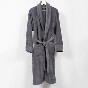 Μπουρνούζι Naf-Naf Bonjour Dark Grey Ανθρακί MEDIUM
