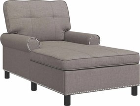 vidaXL Χαλάρωση Taupe ύφασμα 91 x 157 x 91 εκ.