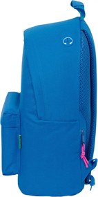 Σχολική Τσάντα Benetton benetton basics Μπλε 31 x 41 x 16 cm