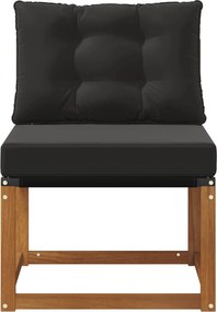 vidaXL Εξωτερικός μεσαίος καναπές