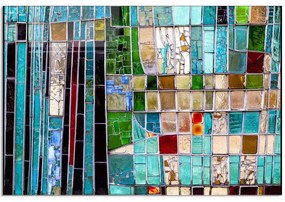 Πίνακας Γυάλινος 695CRS1218 100x70cm Multi Wallity Horizontal Glass