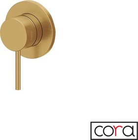 Cora Cosmo 6150 Gold Brushed PVD - Μικτης εντοιχισμου 1 εξοδου