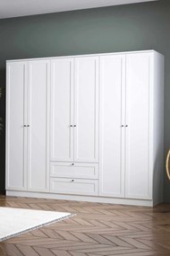 Wardrobe Terra 6 182 - White White
