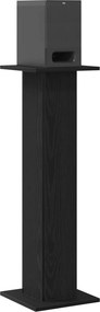 vidaXL Βάσεις Ηχείων 2 pcs Μαύρη Οξυά 30 x 30 x 95 cm