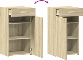 vidaXL Ντουλάπι Sonoma Δρυς 50x42,5x93 εκ. από Επεξεργασμένο Ξύλο